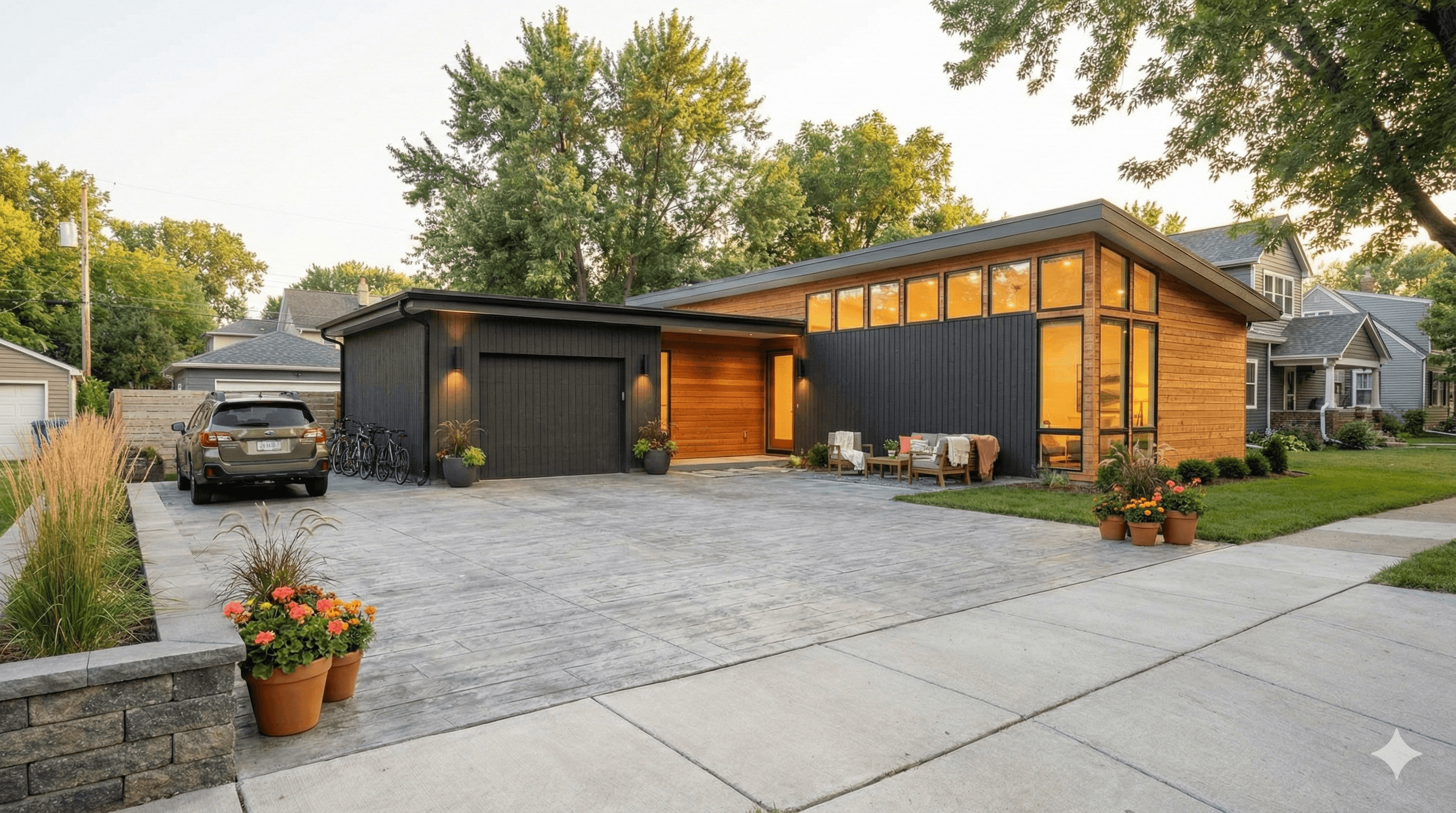 Calm Scandinavian room