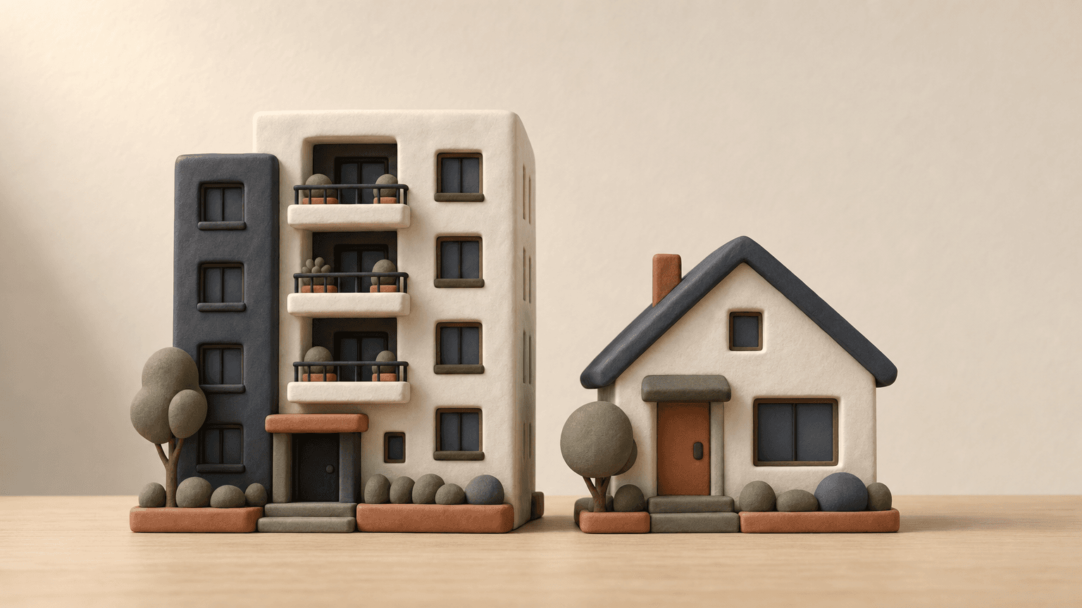 Comparing a condo and a detached house side by side for rental returns