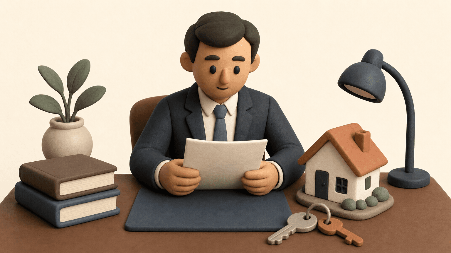 Lawyer registering a land title document in Alberta
