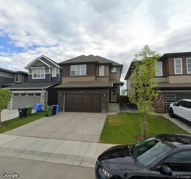 Street view of 323 Savanna Way NE, Calgary