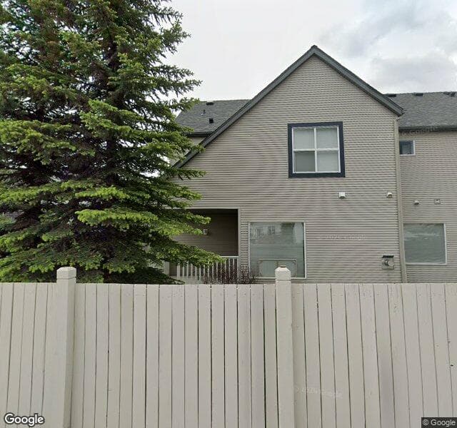 Street view of 215 Bridlewood View SW, Calgary