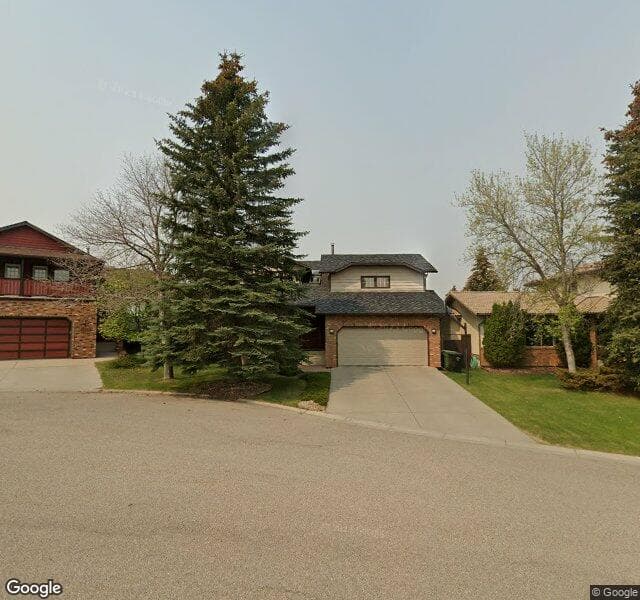 Street view of 15 Edelweiss Court NW, Calgary