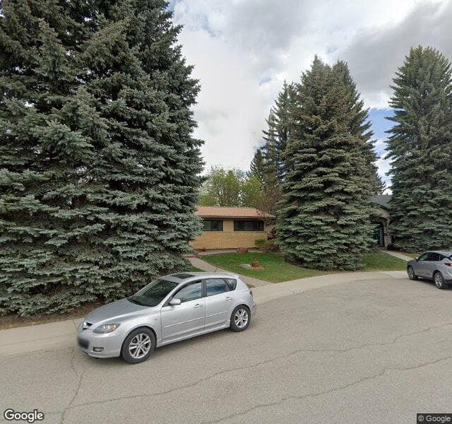 Street view of 1224 Cross Crescent SW, Calgary