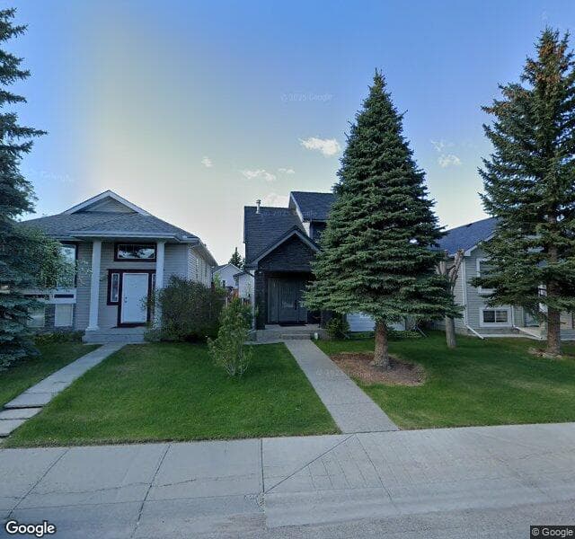 Street view of 1325 Somerside Drive SW, Calgary