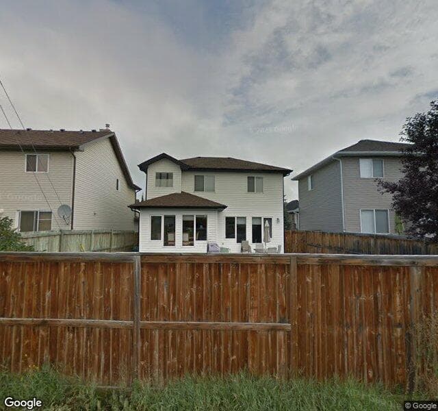 Street view of 136 Chapalina Crescent SE, Calgary