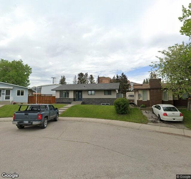 Street view of 220 Allan Crescent SE, Calgary
