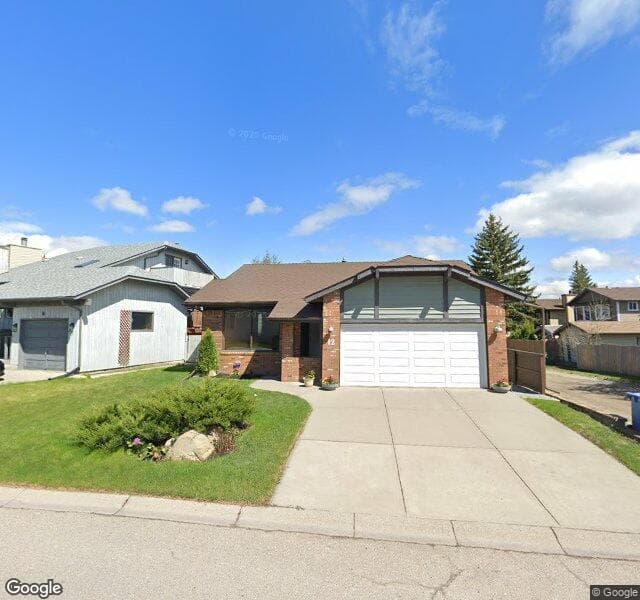 Street view of 12 Millbank Close SW, Calgary