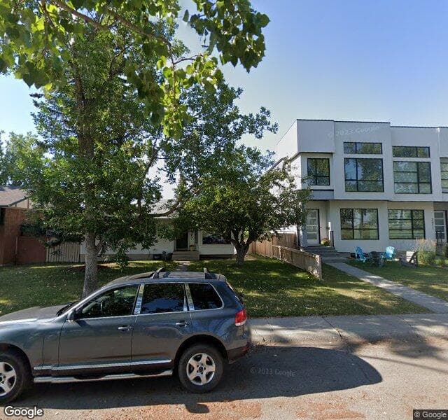Street view of 2407 52 Avenue SW, Calgary