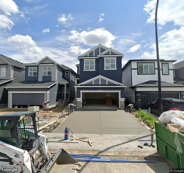 Street view of 134 Creekstone Park SW, Calgary