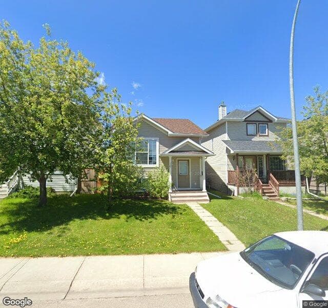 Street view of 16 Bridleglen Road SW, Calgary