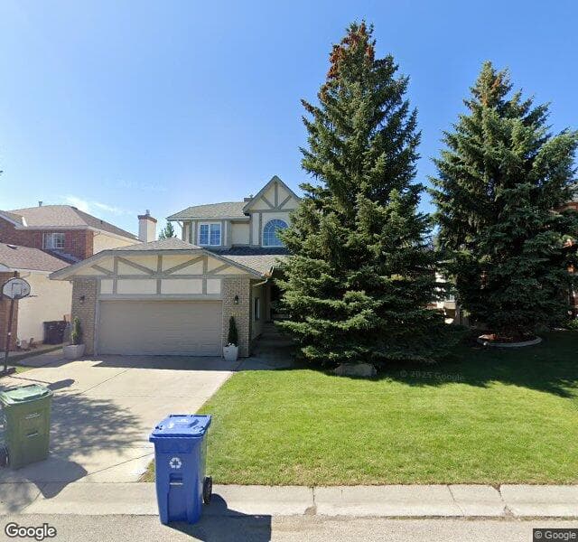 Street view of 195 Christie Park View SW, Calgary