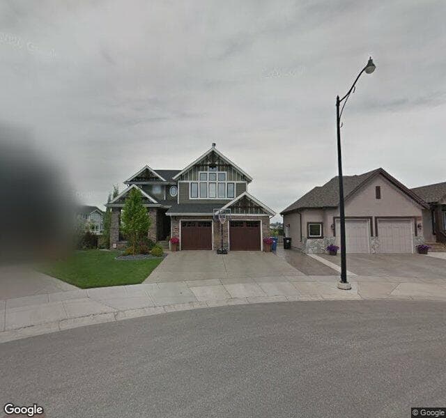 Street view of 153 Elgin Estates Park SE, Calgary