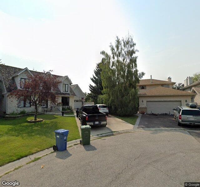 Street view of 132 Silvergrove Manor NW, Calgary