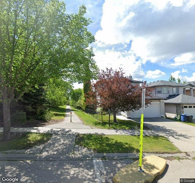 Street view of 11509 Tuscany Boulevard NW, Calgary