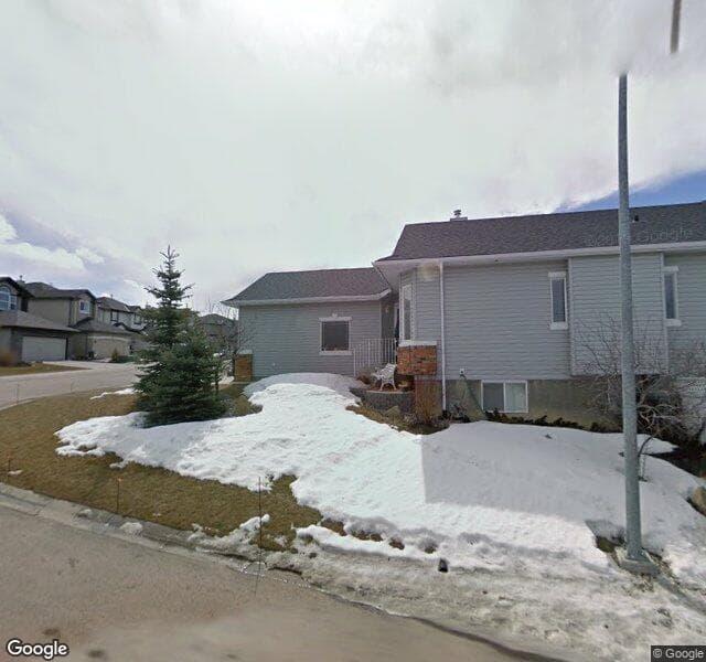Street view of 135 Valley Stream Close NW, Calgary