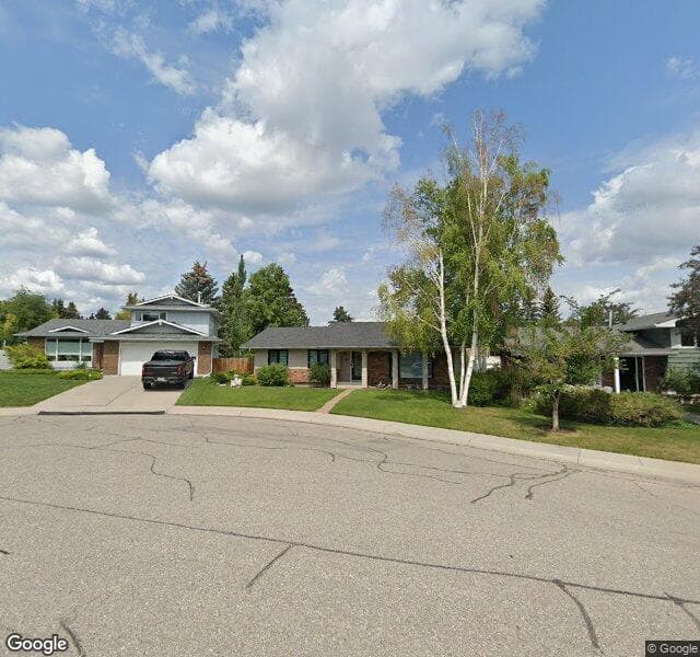 Street view of 116 Parkglen Place SE, Calgary