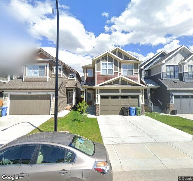 Street view of 218 Lucas Terrace NW, Calgary