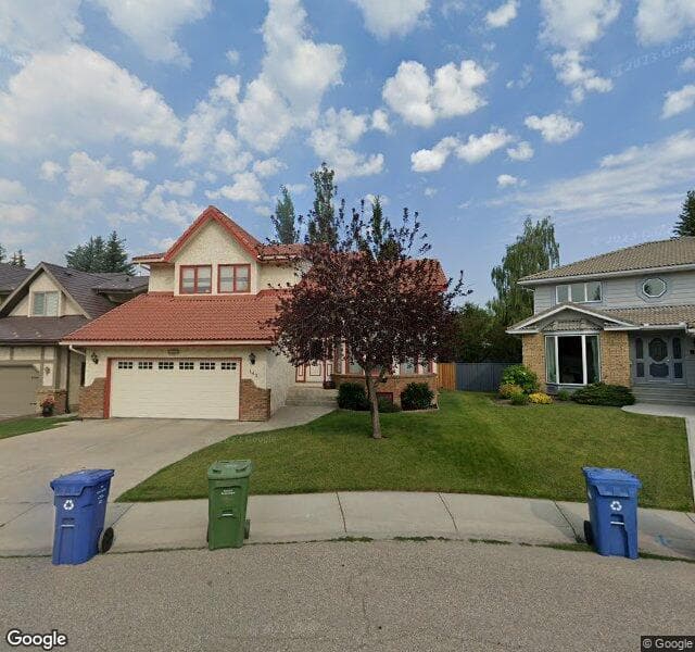 Street view of 141 Woodridge Close SW, Calgary