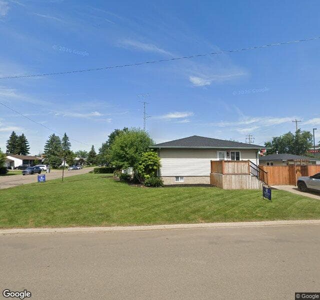 Street view of 638 9 Avenue, Wainwright