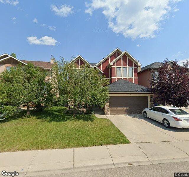 Street view of 14 Springborough Green SW, Calgary