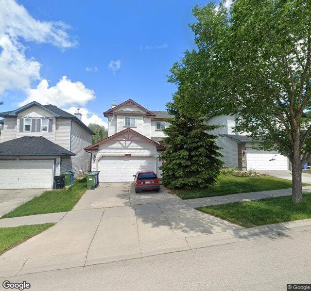 Street view of 11534 Tuscany Boulevard NW, Calgary