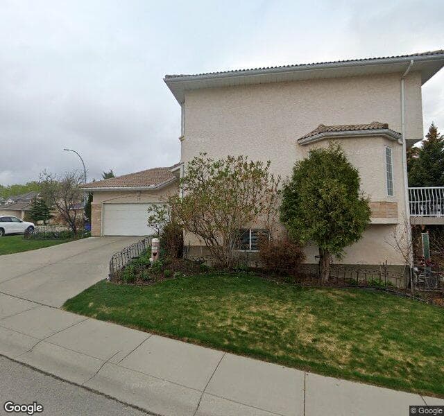 Street view of 19 Hamptons Heath NW, Calgary