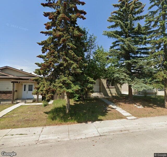 Street view of 16 Aberfoyle Close NE, Calgary