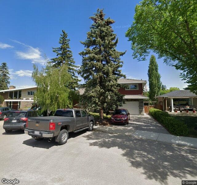 Street view of 3332 Morley Crescent NW, Calgary