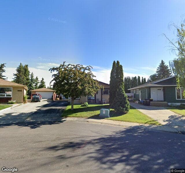Street view of 13831 23 Street NW, Edmonton