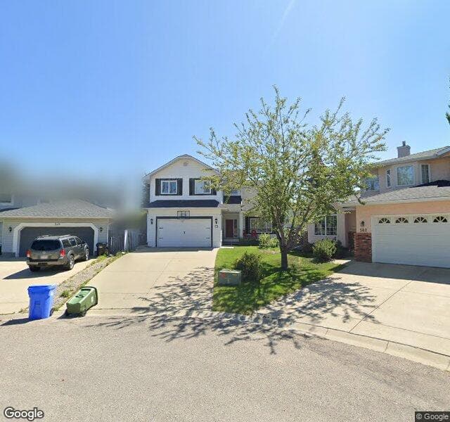 Street view of 145 Straddock Terrace SW, Calgary