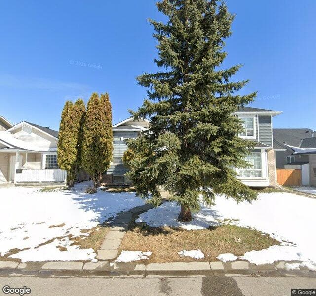 Street view of 20 Martinwood Mews NE, Calgary