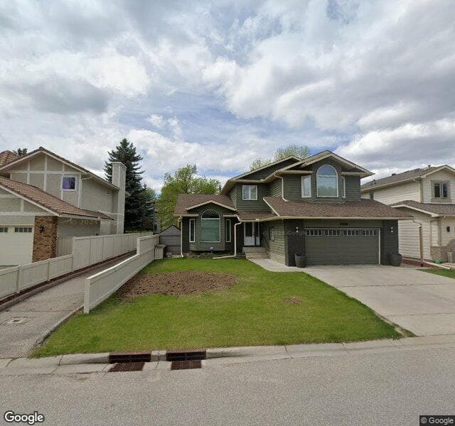 Street view of 1219 Deer River Circle SE, Calgary