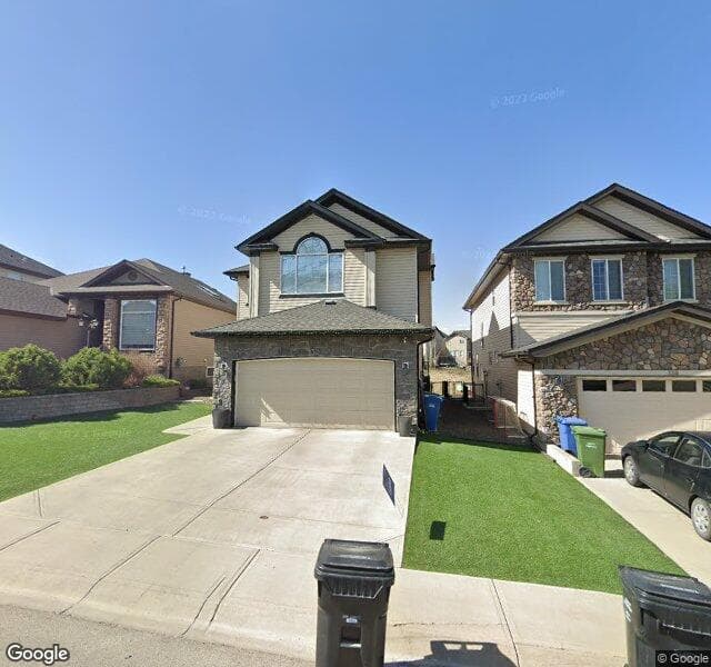Street view of 132 Kincora Hill NW, Calgary