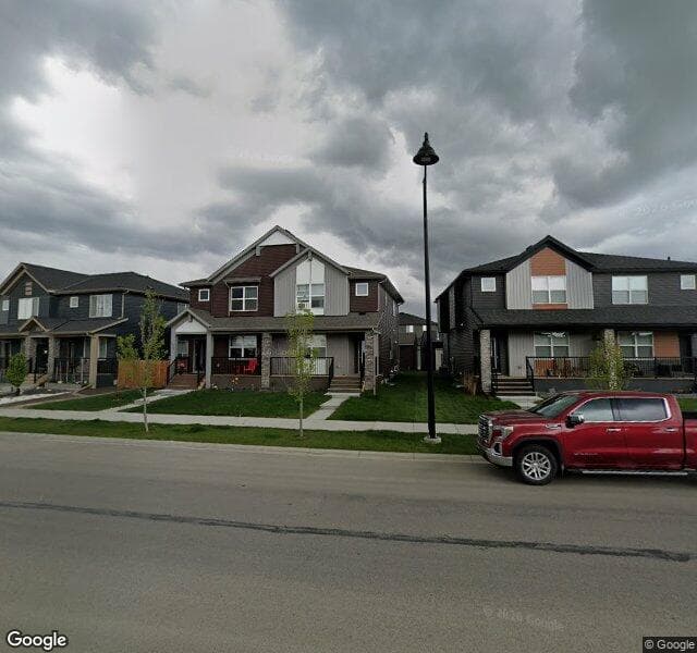 Street view of 167 Creekside Boulevard SW, Calgary