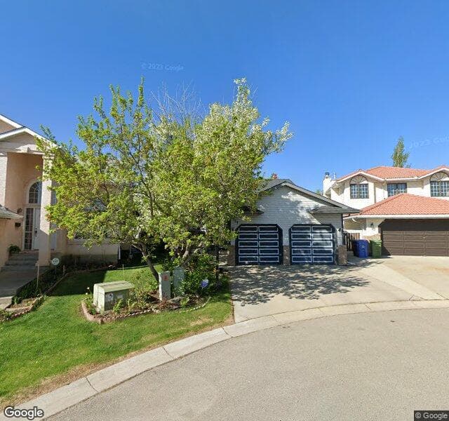 Street view of 111 Sandalwood Place NW, Calgary