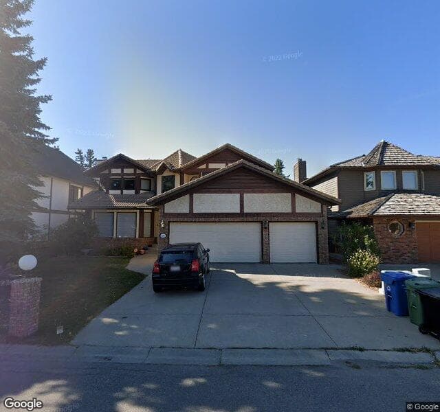 Street view of 151 Canter Place SW, Calgary