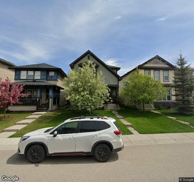 Street view of 102 Walden Crescent SE, Calgary