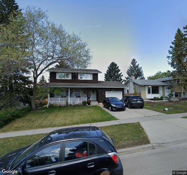 Street view of 331 Queensland Drive SE, Calgary