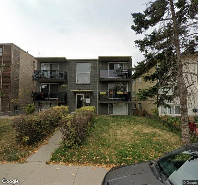 Street view of 101-1721 11 Street SW, Calgary