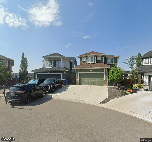 Street view of 28 Auburn Springs Cove SE, Calgary