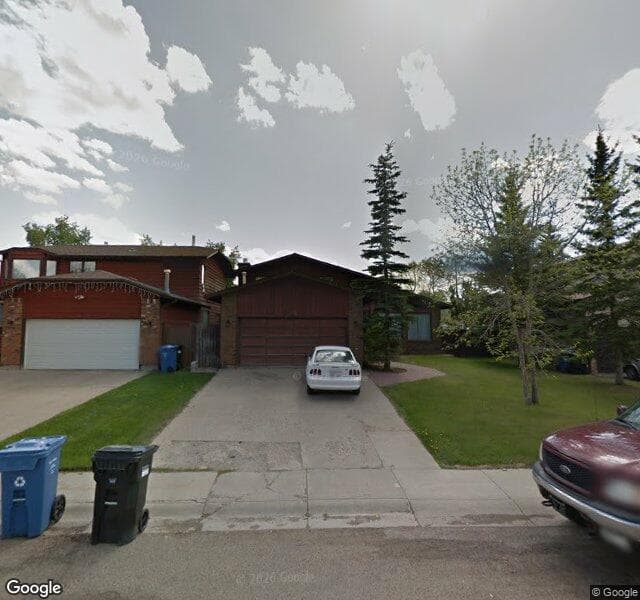 Street view of 20 Castlebury Court NE, Calgary
