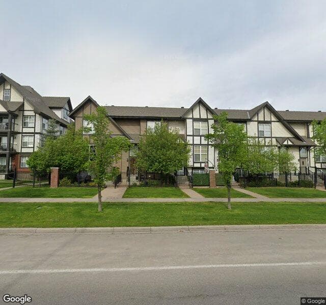 Street view of 313 New Brighton Villas SE, Calgary