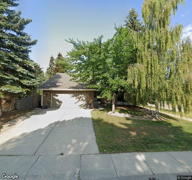 Street view of 107 Canterville Drive SW, Calgary