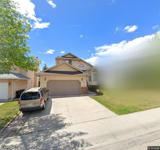 Street view of 119 Hawkwood Drive NW, Calgary