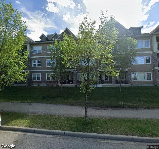 Street view of 309-100 Cranfield Common SE, Calgary