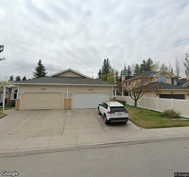 Street view of 1099 Shawnee Road SW, Calgary