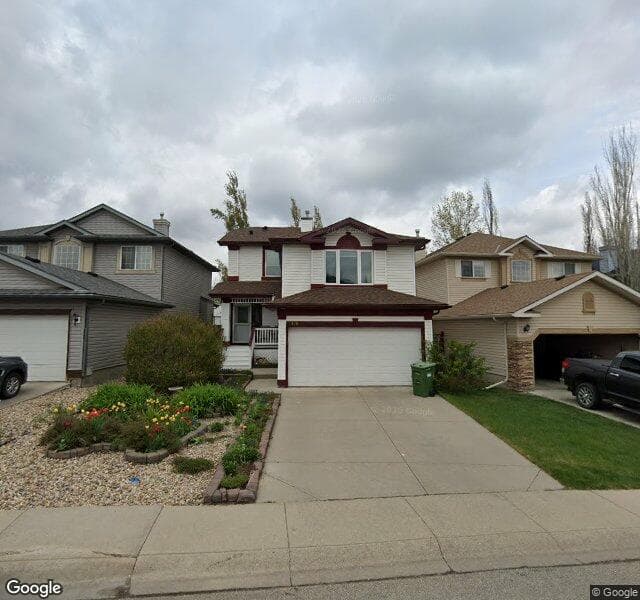 Street view of 178 Bridlecreek Park SW, Calgary