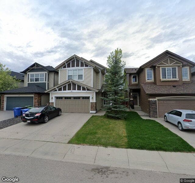 Street view of 31 Chaparral Valley Way SE, Calgary