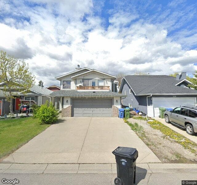 Street view of 124 Shawbrooke Circle SW, Calgary