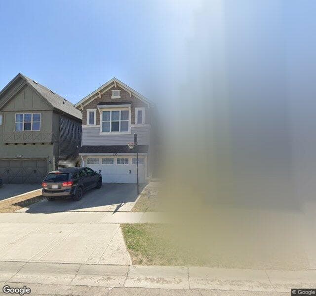 Street view of 250 Sage Valley Drive NW, Calgary